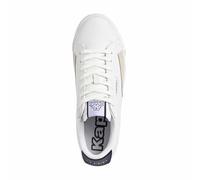 Kappa Men's Astrid Low-Top Sneakers, White Blue, 10 UK
