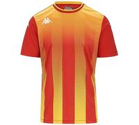 Kappa Men's Bugo t-Shirt, Yellow/Red, M