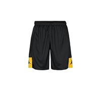 Kappa Men's Daggo Shorts, Black/Yellow, M