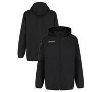 Kappa Men's Martio Jacket (Size 2XL) Black Full Zip Training Jacket - New