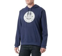 Kappa Men's Sweascout Sweatshirt, Azul Marino, M