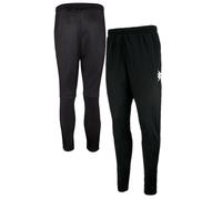 Kappa Men's Training Trousers (Size L) Black Logo Ponte Pants - New