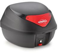 Kappa Moto Motorcycle Motorbike K29N Monolock Top Case Black Embossed - 29 L