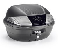 Kappamoto Motorcycle Top Case K400NT2 40 Litre Monokey Black