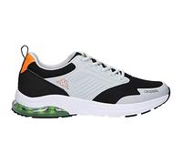 Kappa Myagi, Men's Sneakers, Grey Black Orange, 11.5 UK