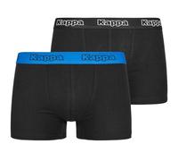 Kappa Pack of 2 Men's Boxer Briefs, Black, M, Black/White, M
