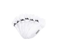 Kappa Pack of 6 Pairs of Trainer Socks White