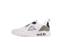 Kappa Sporty Lace-Up Trainers White/navy