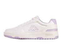 Kappa Style Code: 243405 Coda Low Unisex Sneaker, White Lilac, 6 UK