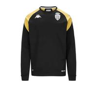 Kappa Sweatshirt ALDREN PRO 7 MONACO 23-24, Black/Gold, M, Men