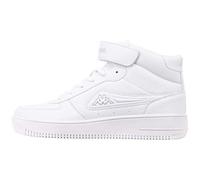 Kappa Unisex Bash Mid Hi-Top Trainers, White (White/L`Grey 1014), 5 UK