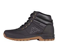 Kappa Unisex Bright Mid Light 242075-1616 Combat Boots, 1111 Black, 10 UK