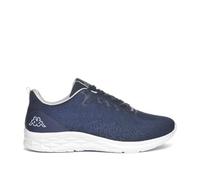 Kappa Unisex Rostie Logo Running Shoe, Blue Marine White, 7 UK