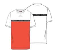 Kappa S2021876 Men's Short Sleeve T-Shirt, Adults, Unisex, Multicoloured, Standard
