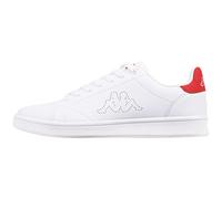 Kappa Unisex Style Code: 243049 Limit Sneaker, White Red, 6.5 UK
