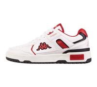 Kappa Unisex Style Code: 243362 Sedley Sneaker, White Red, 6 UK