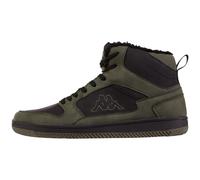 Kappa Unisex Style Code: 243374 Lineup Fur Trainers, Green, 10.5 UK