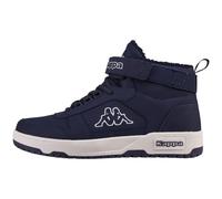 Kappa Unisex Style Code: 243380 Hanbury Fur Sneaker, Navy-White, 9 UK