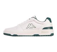 Kappa Unisex Style Code: 243405 Coda Low Sneakers, White Dk Green, 7 UK