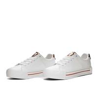 Kappa Women's Logo Tudy Gymnastics Shoe, Bianco A25 White Brown Bronze, 2 UK