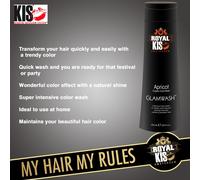 Kappers KIS Royal GlamWash APRICOT (Copper) - 250ml Intense Color Wash Shampoo