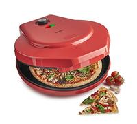 KAPPLICO 1400W Pro Pizza Oven - 12-inch / 30cm, Low & High Slow Cook, Auto Keep Warm, Energy Class A, Easy Homemade Pizza Maker - Perfect for kitchen appliances - 2-Year Warranty - Red