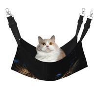 KAPPTYY 3d Bald Eagle Hanging Pet Hammock Bed With Adjustable Straps And Metal Hooks Double Sided Bed