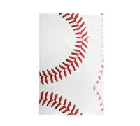 KAPPTYY Baseball Lace Close Up Printing Waffle Premium Kitchen Towels Quick Drying Super Absorbent,Multi Purpose Cleaning Towels Gift
