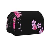 KAPPTYY Beautiful Flowers Printing Pencil Case for Pencils, Handy Storage Box for Watercolor Pens Or Markers