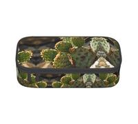 KAPPTYY Cactus Original High Capacity Pencil Case,Big Pen Box Organizer Portable Aesthetic Supply for Adults