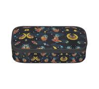 KAPPTYY Cute Baby Sloths Sleeping Original High Capacity Pencil Case,Big Pen Box Organizer Portable Aesthetic Supply for Adults