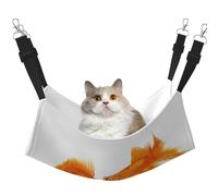 KAPPTYY Cute Goldfish Hanging Pet Hammock Bed With Adjustable Straps And Metal Hooks Double Sided Bed