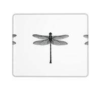 KAPPTYY Dragonfly 1 Printing Large Gaming Mouse Pad, Computer Keyboard Mouse Mat Desk Pad For Gaming Rooms, Home Offices