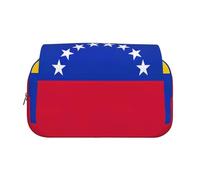 KAPPTYY Flag of Venezuela Printing Pencil Case for Pencils, Handy Storage Box for Watercolor Pens Or Markers
