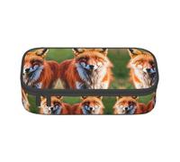 KAPPTYY Fox Original High Capacity Pencil Case,Big Pen Box Organizer Portable Aesthetic Supply for Adults