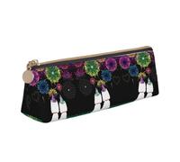 KAPPTYY Happy Year School Wide Opening Pencil Pen Case,Lightweight Spacious Pencils Pouch Zipper Stationery Bag