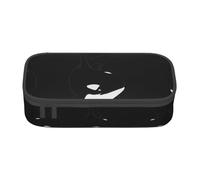 KAPPTYY Killer Whale Dolphin Ocean Original High Capacity Pencil Case,Big Pen Box Organizer Portable Aesthetic Supply for Adults