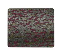 KAPPTYY Programmer Programming Code Printing Large Gaming Mouse Pad, Computer Keyboard Mouse Mat Desk Pad For Gaming Rooms, Home Offices