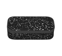 KAPPTYY Starry Divination Constellation Original High Capacity Pencil Case,Big Pen Box Organizer Portable Aesthetic Supply for Adults