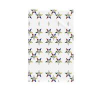 KAPPTYY Stars Eastern Stars Printing Waffle Premium Kitchen Towels Quick Drying Super Absorbent,Multi Purpose Cleaning Towels Gift