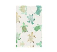 KAPPTYY Turtle Write Printing Waffle Premium Kitchen Towels Quick Drying Super Absorbent,Multi Purpose Cleaning Towels Gift