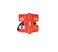 Kapro - 340 Postrite Post Level - Adjustable Folding Post Level - For Use on Posts and Pipes - Includes Strap and 3 Vials - Magnetic