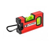 Kapro 771 Twin Mini Level With Carabiner 10Cm Multi Colour (10Cm)
