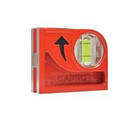 Kapro - 846 Cyclops Cast Pocket Level - Magnetic - with Plumb Site View Vial - Features V-Groove, Hand Calibrated Vials, Finely Milled Surface - VPA Certified - Aluminum