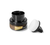 Kaps Delicate Shoe Cream with Sponge Applicator for Leather Shoes & Boots - Polish & Colour Restorer, Natural Wax Conditioning Formula, 50ml (178 - beech)