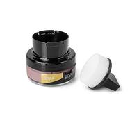 Kaps Delicate Shoe Cream with Sponge Applicator for Leather Shoes & Boots - Polish & Colour Restorer, Natural Wax Conditioning Formula, 50ml (143 - mauve)