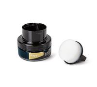 Kaps Delicate Shoe Cream with Sponge Applicator for Leather Shoes & Boots - Polish & Colour Restorer, Natural Wax Conditioning Formula, 50ml (116 - midnight)