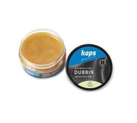 Kaps Dubbin for Leather Boots - Wax Waterproofer and Conditioner for Walking Hiking and Work Shoes, Nourishes Softens Smooth Leather (Transparent - 100ml)