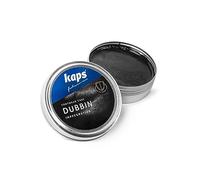 Kaps Dubbin Wax for Leather Boots Shoes - Waterproofer Conditioner Cream Softener - Shoe Protector for Smooth Leather - Nourishes Softens and Waterproofs (Black - 50ml)