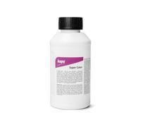 Kaps Dye Paint For Natural and Synthetic Leather and Textiles, Super Color, 82 Standard and Metallic Colours, Big Bottle 500ml - 17.6 fl. Oz. (115 - dark grey)